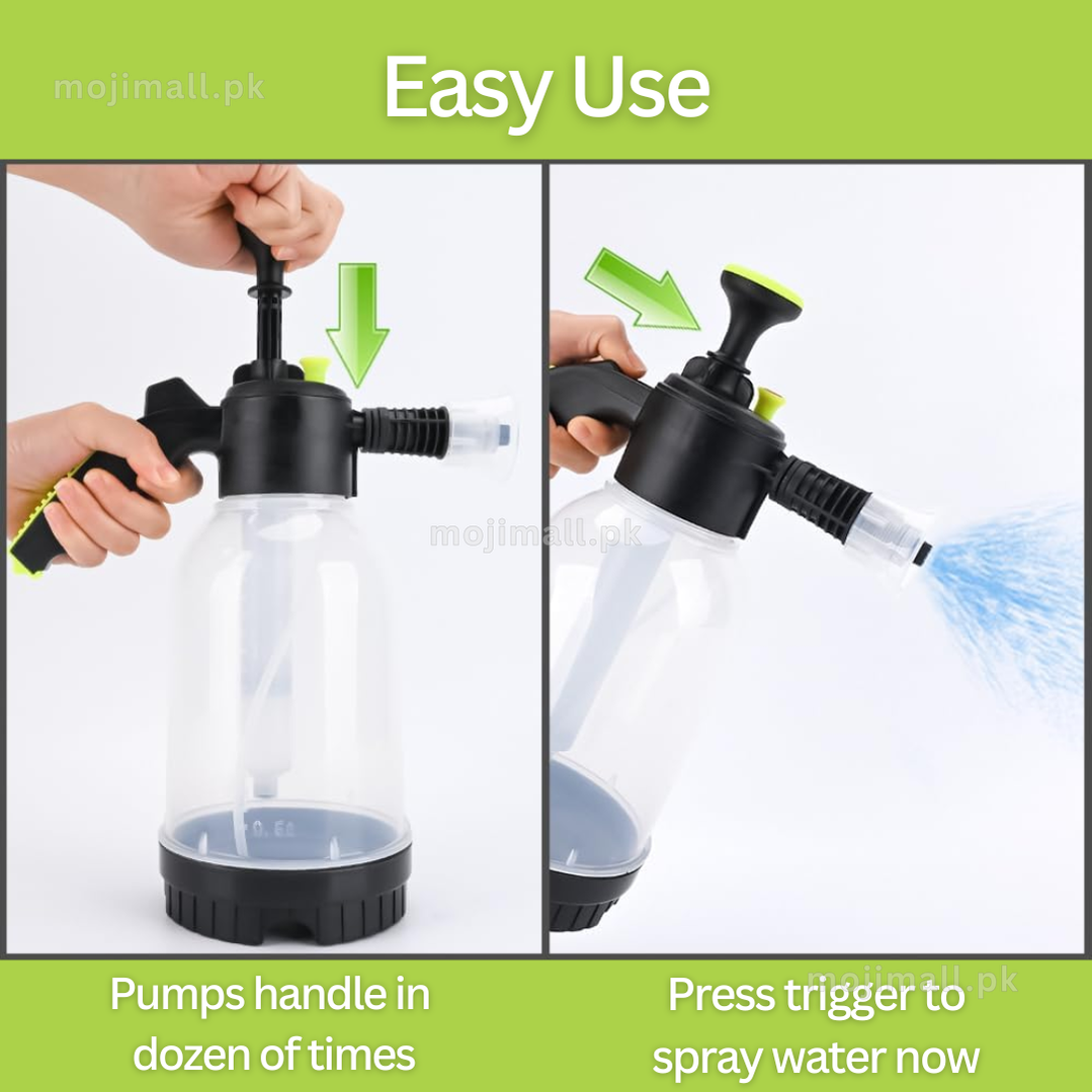 2L Pressure Sprayer (Transparent)-Moji Mall