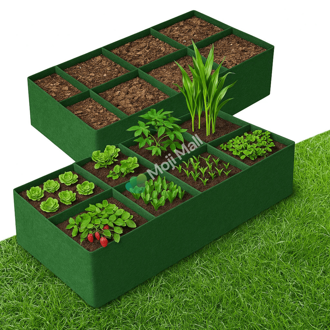 Kiari (8 Grid) Grow Bag – Green (imported)