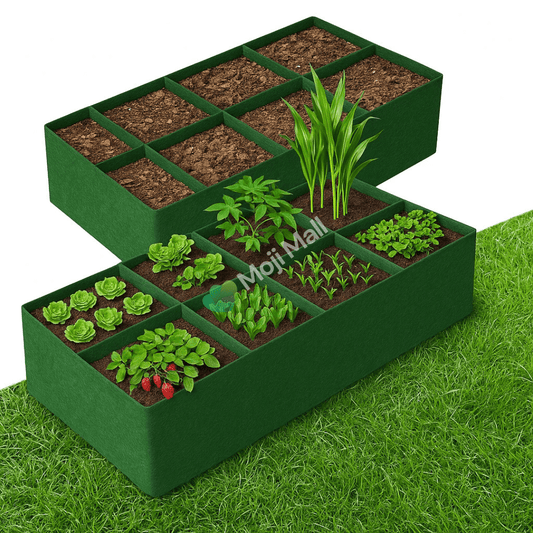 Kiari (8 Grid) Grow Bag – Green (imported)