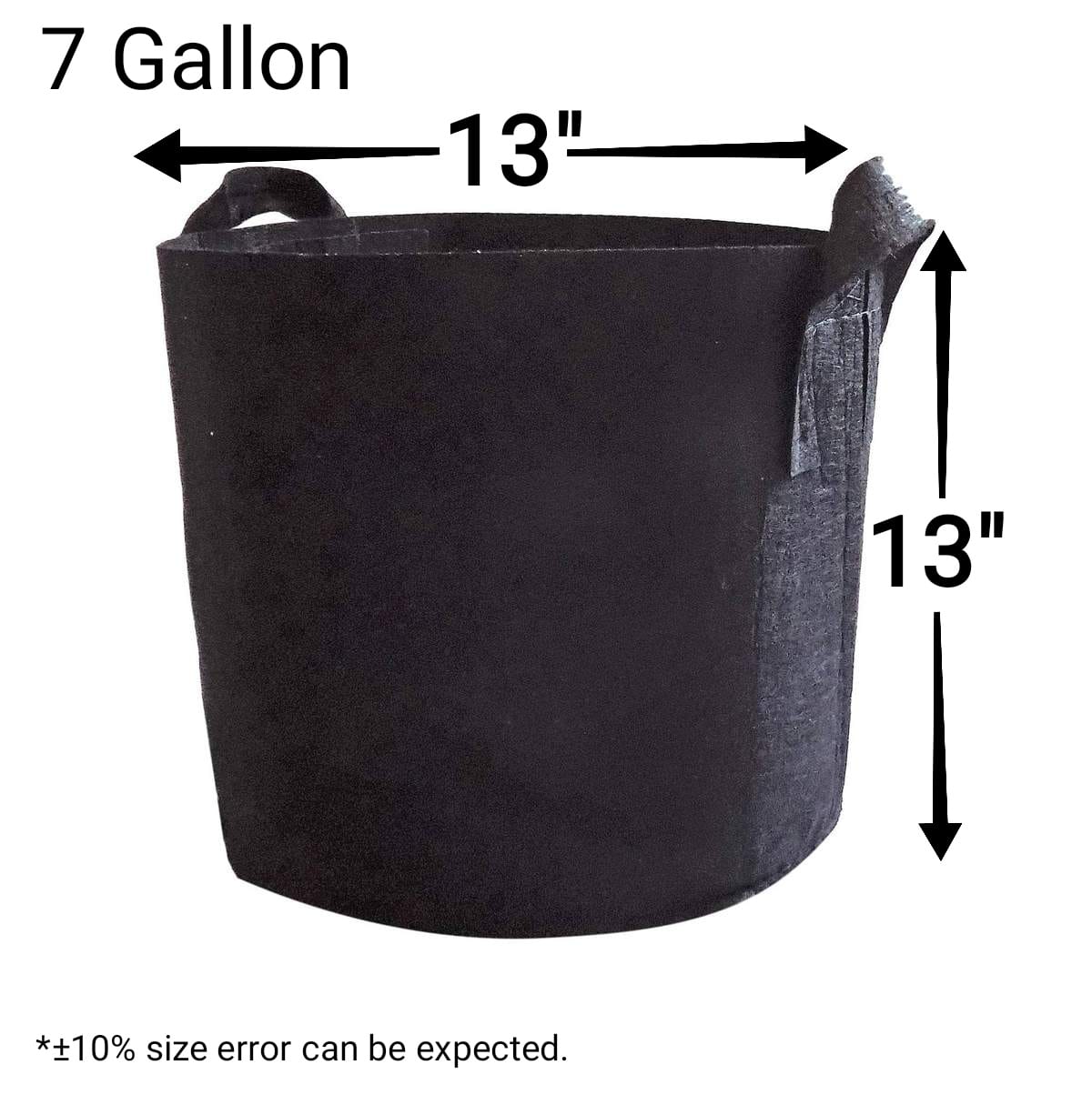 Deal of 3 Grow Bags (13x13 INCHES)