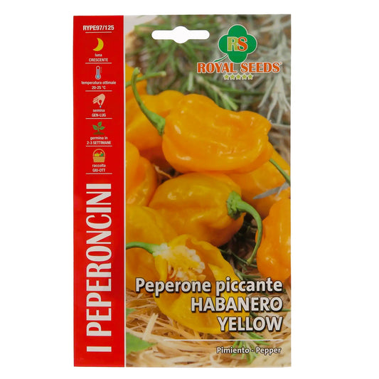 Habanero Pepper – Hot Yellow