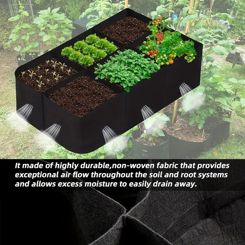 Kiari (6 Grid) Grow Bag – Green (imported)
