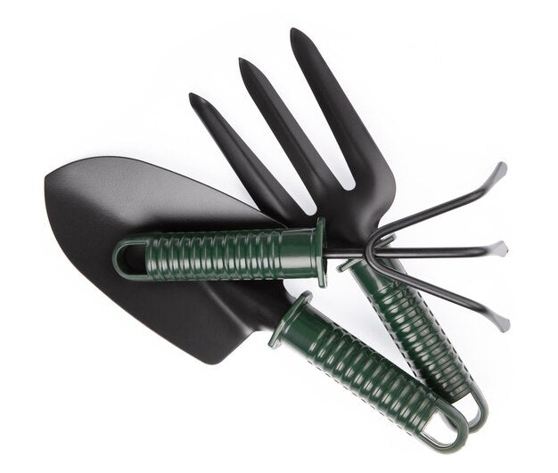 Shovels Set – Pack of 3 (Plastic Handle)
