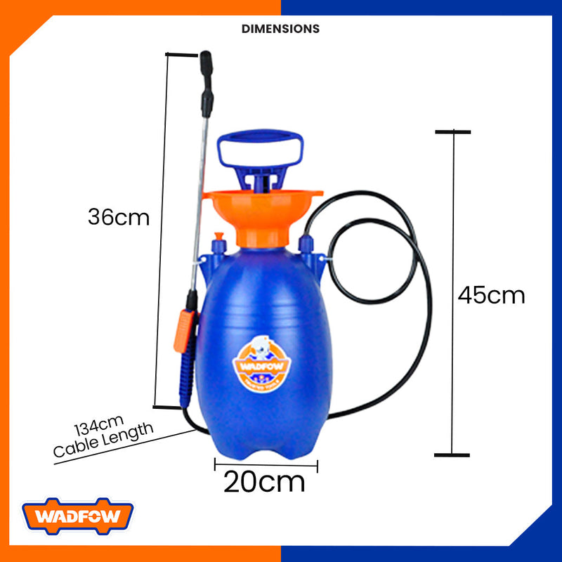 5L Pressure Sprayer  –  WADFOW