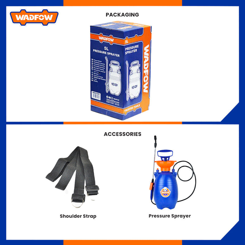5L Pressure Sprayer  –  WADFOW