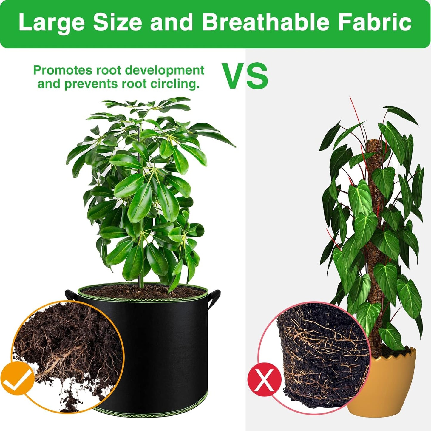5 Gallon Grow Bag (imported)