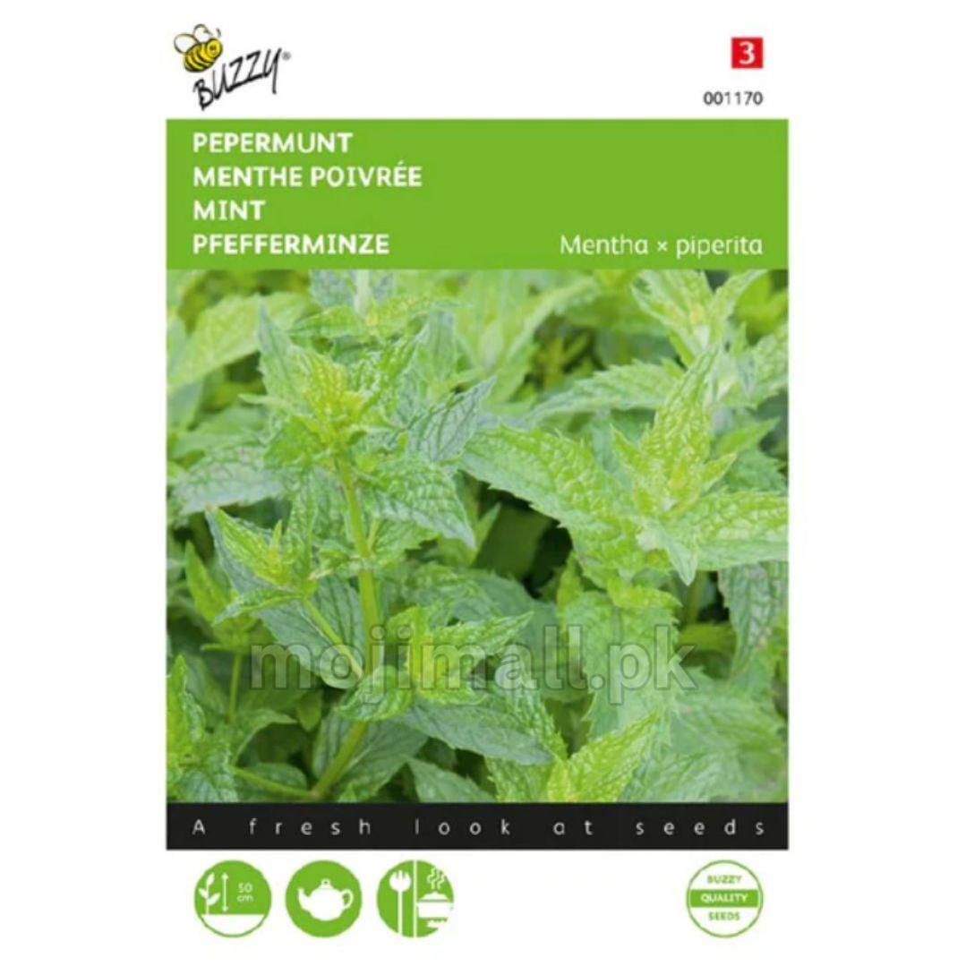 Peppermint – Buzzy Seeds (Imported - Limited Stock)-Moji Mall