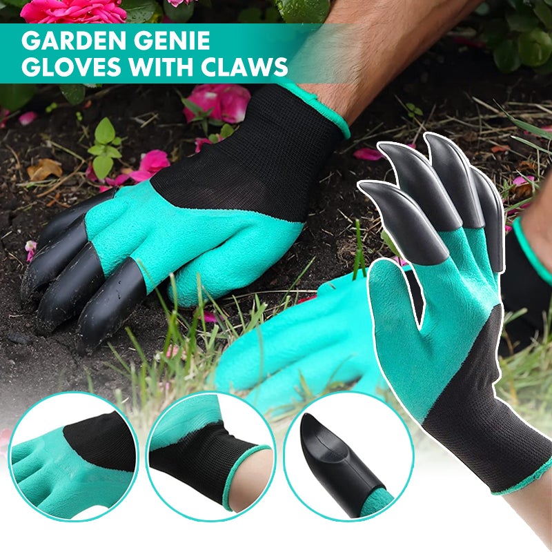 Garden Gloves – Clawed Gloves for Digging, Weeding & Planting