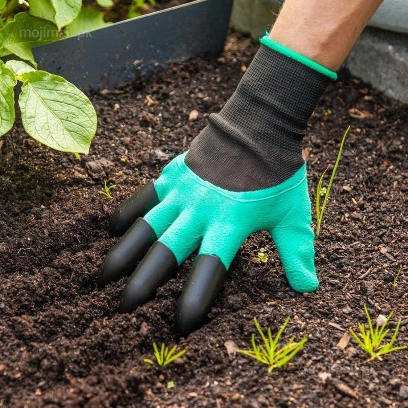 Garden Gloves – Clawed Gloves for Digging, Weeding & Planting-Moji Mall