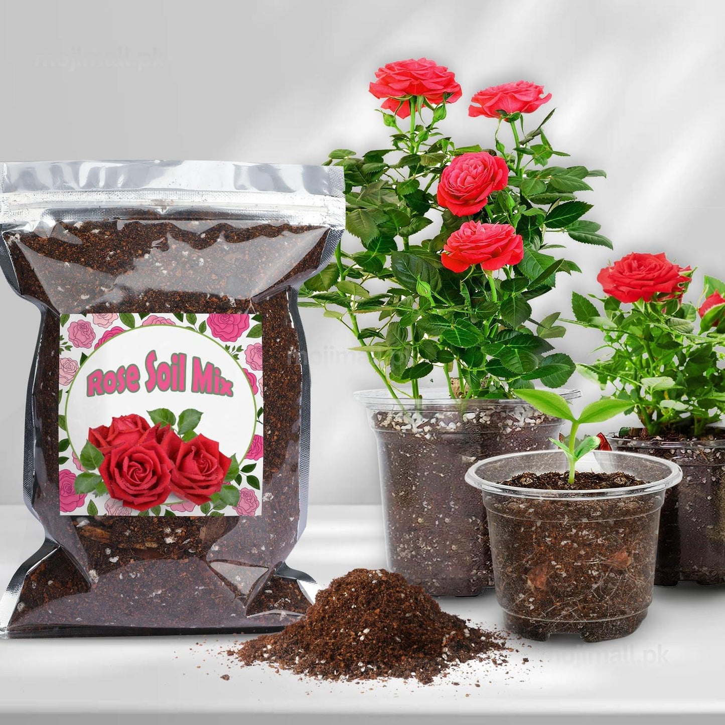 Rose Soil Mix-Moji Mall