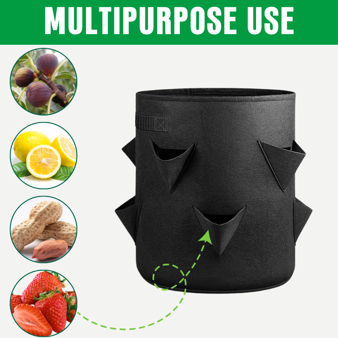 20 Gallon - 8 Side Pockets Bag