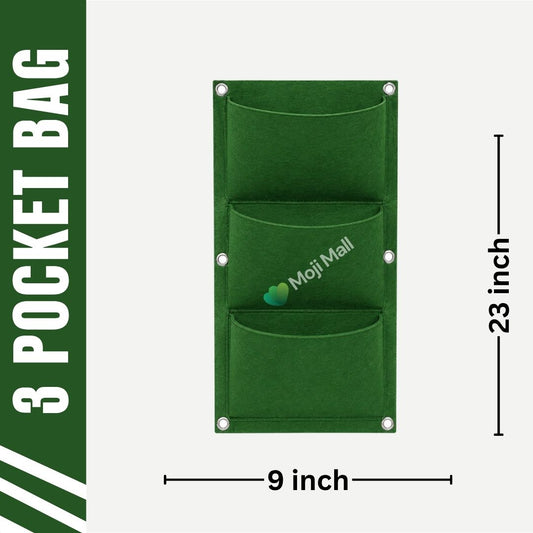 3 Pocket Vertical Hanging Grow Bag – Imported