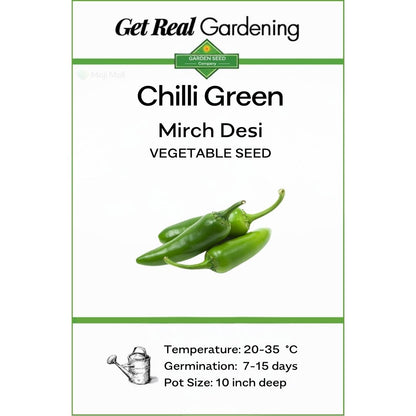 Chili (دیسی مرچ کے بیج) – 50+ Seeds