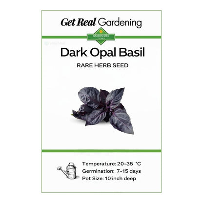 Dark Opal Basil – 30+ Seeds