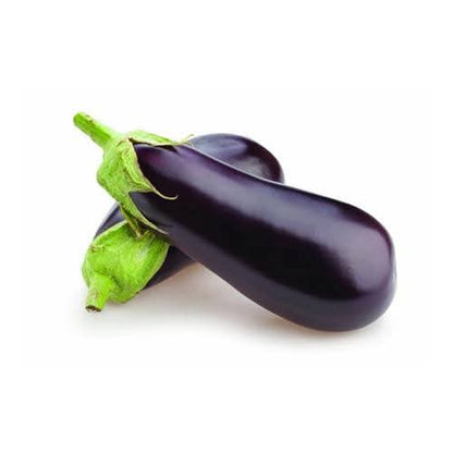 Brinjal Long (Lamba Baigan, لمبا بینگن) - F1 Hybrid - 40+ Seeds