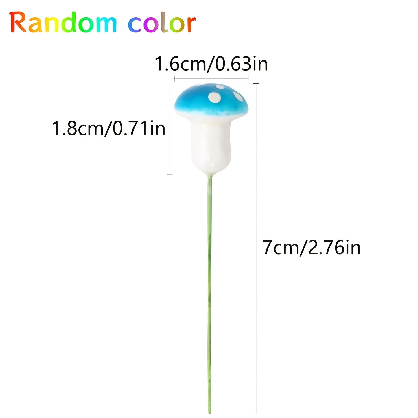Pack of 10 – Artificial Mini Mushroom
