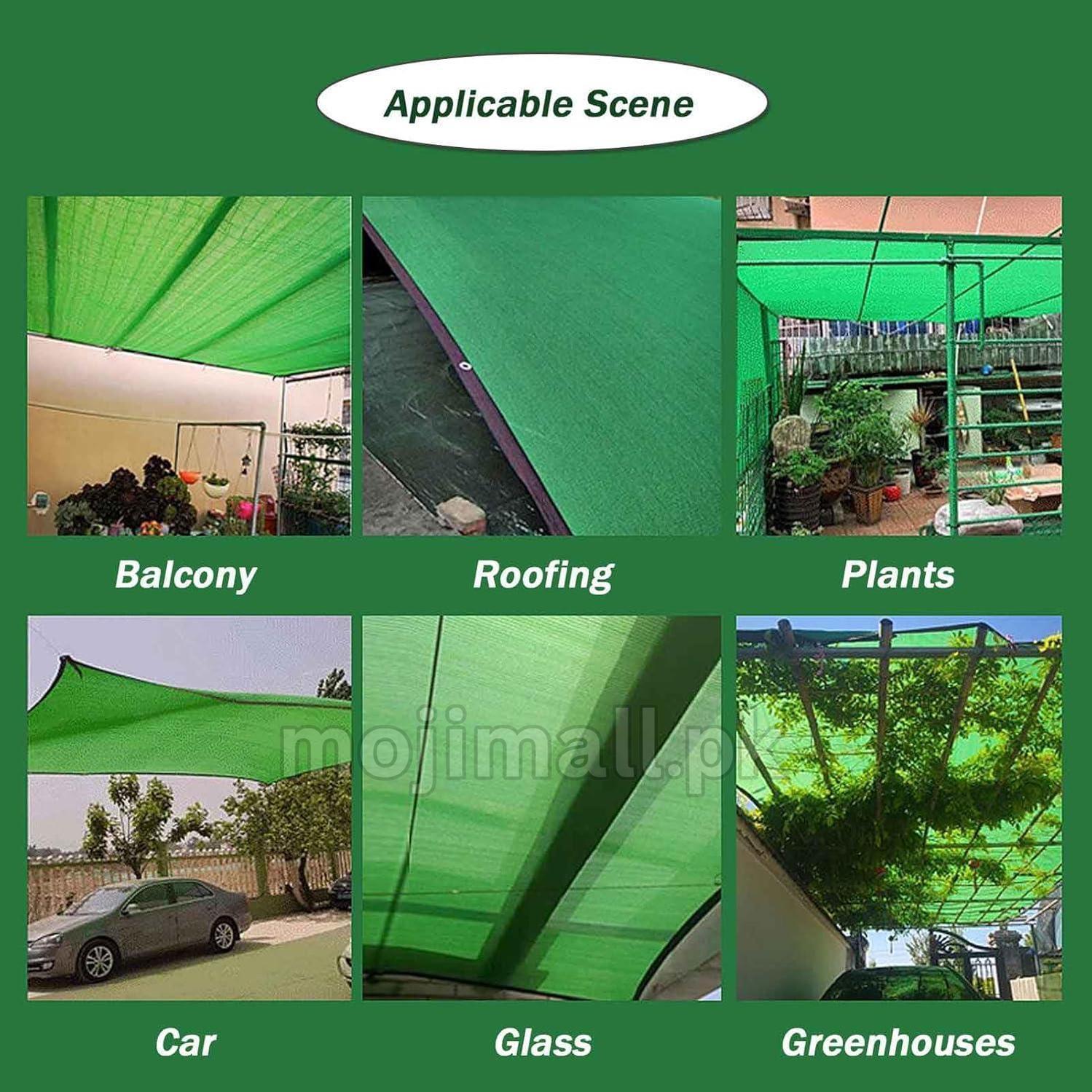 Green Shape.net Green Shade Net – Protects from Heat & Sunlight – Moji Mall