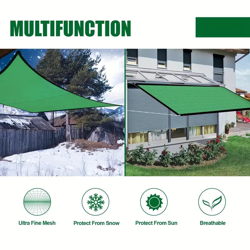 Green Shade Net - Good Quality (Ready to Use) features moji mall pakistan