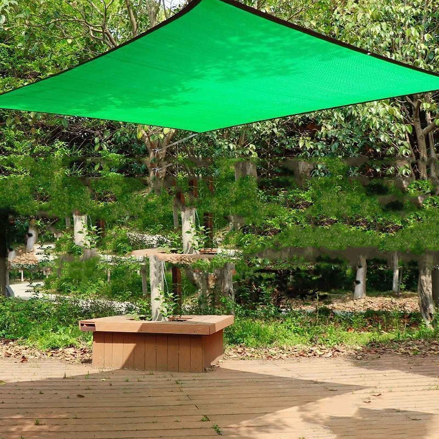 Green Shade Net - Good Quality (Ready to Use) moji mall pakistan