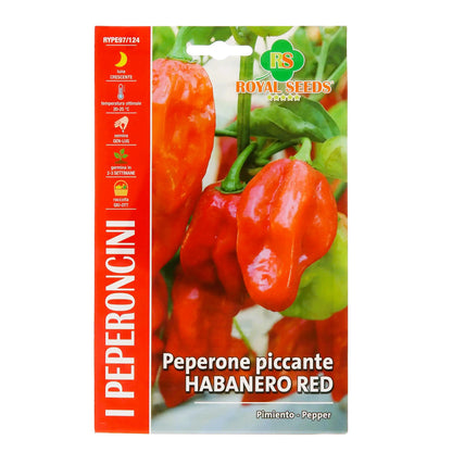 Habanero Pepper - Hot Red
