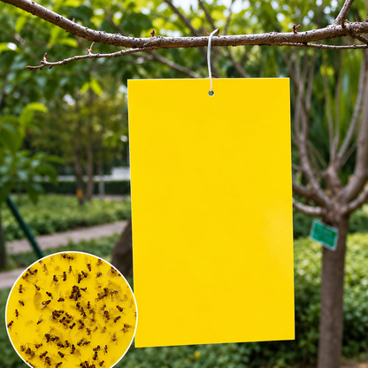 Insects Glue Sticky Card Trap – 6.5 x 10 inch