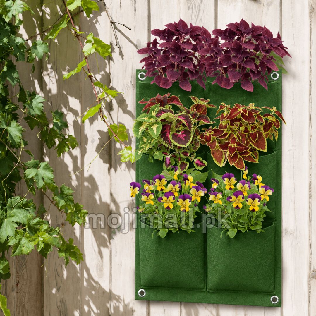 6 Pocket Vertical Hanging Grow Bag – Imported