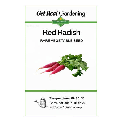 Radish (Red Long) 40+ Seeds