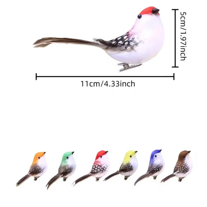 Pack of 2 Artificial Birds Large Size