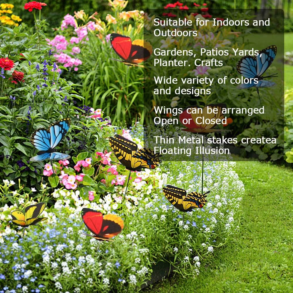 Pack of 10 Artificial Butterflies