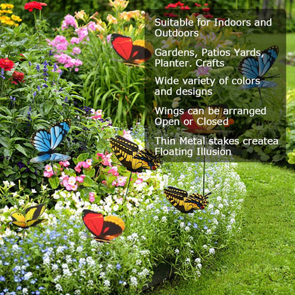 Pack of 10 Artificial Butterflies