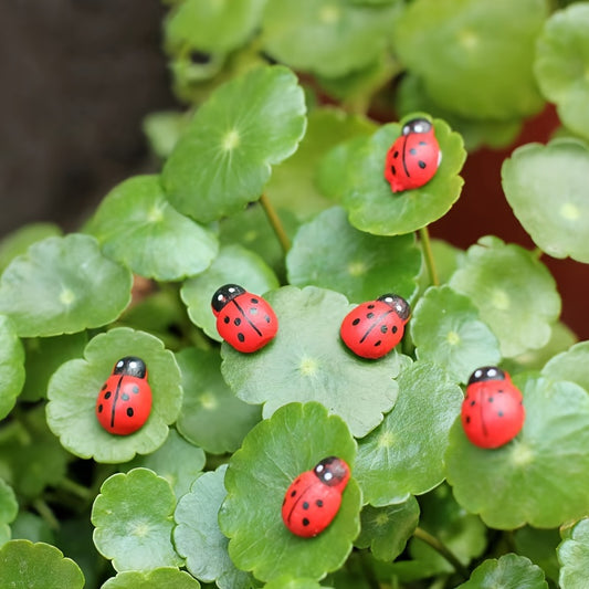 Pack of 20 Artificial Ladybug