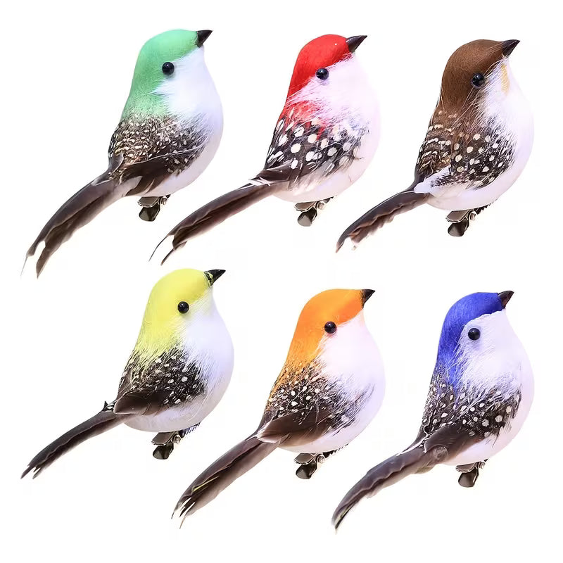 Pack of 2 Artificial Birds Large Size