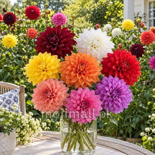 Dahlia Tall Double Mix – 20+ Seeds