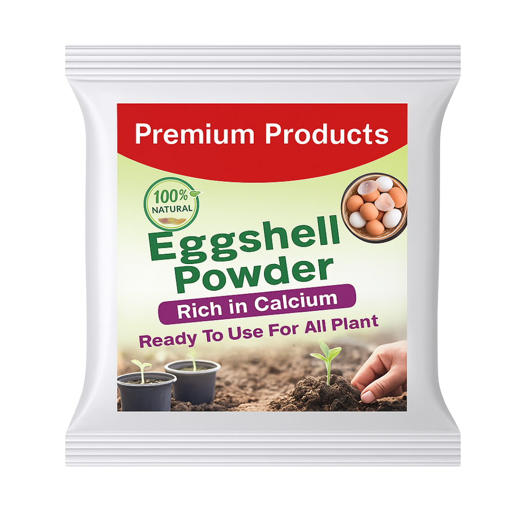 1 Lb Bag Of Organic Egg Shell Powder - Natural Calcium Fertilizer & Animal Feed Supplement