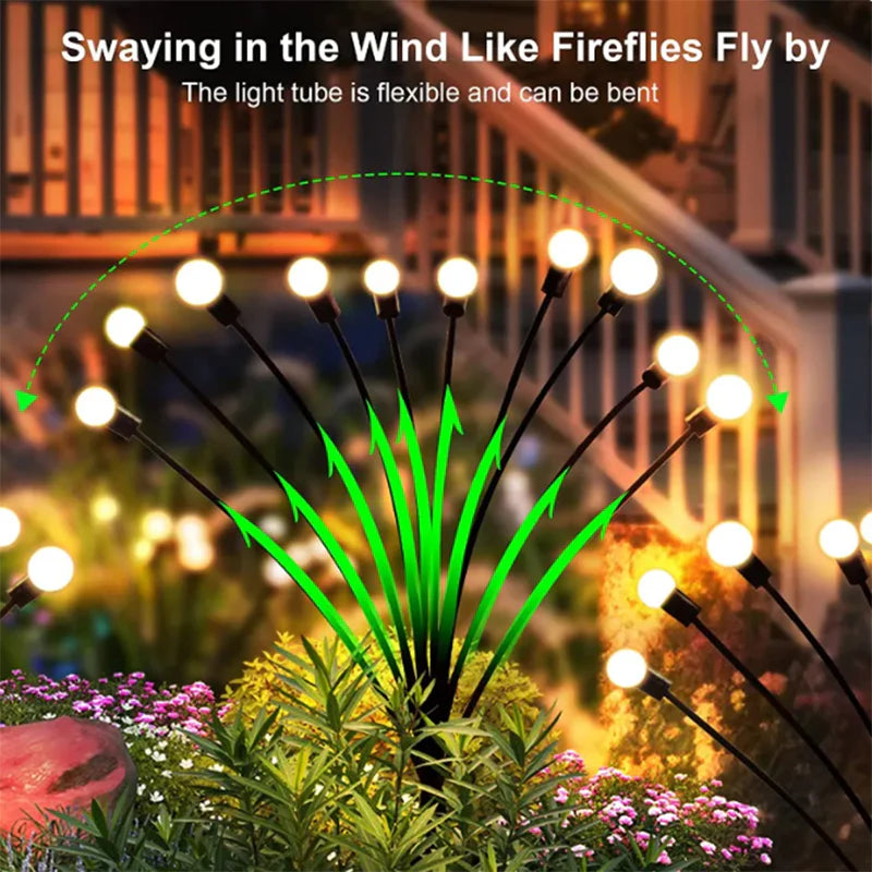 Solar Firefly Lights for Garden