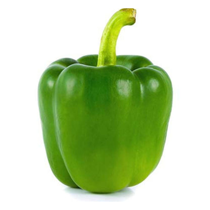 Capsicum Green (دیسی شملہ مرچ کے بیج) – 40+ Seeds