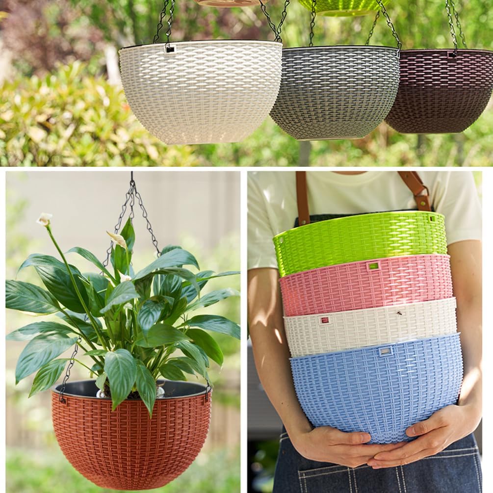 hanging plants in pakistan Hanging Basket with Chain – Stylish & Durable