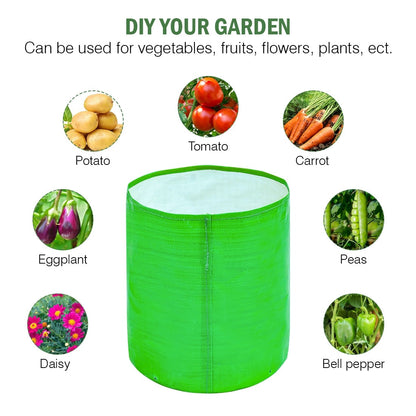 Pack of 3 HDPE Grow Bags (6x6 INCHES)