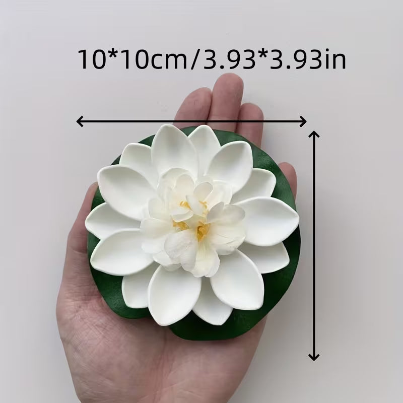 Artificial Floating Lotus Flower for Water Decoration