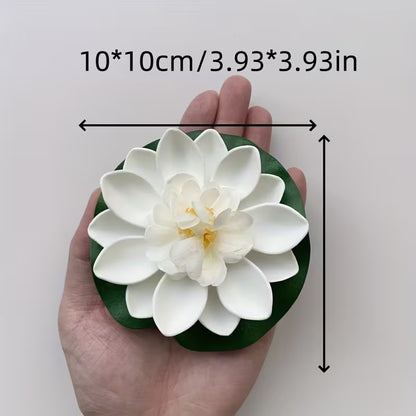 Artificial Floating Lotus Flower for Water Decoration