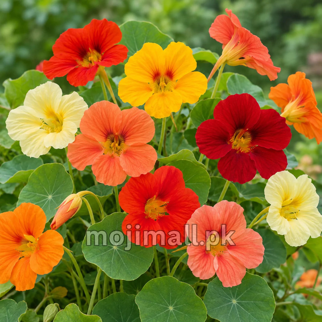 Nasturtium Carnival Mix – 10 Seeds