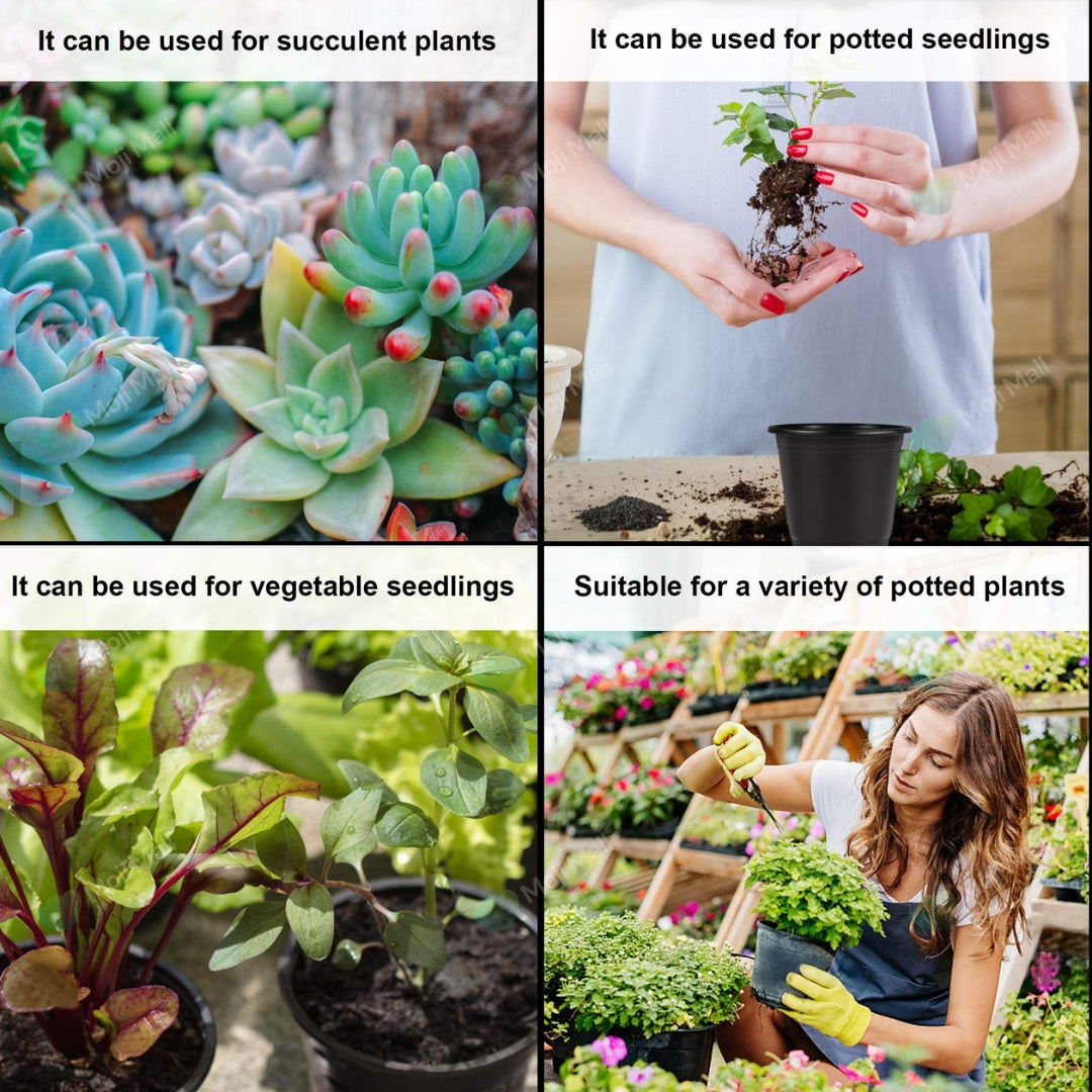 Nursery Pots (Plastic) for Seedlings