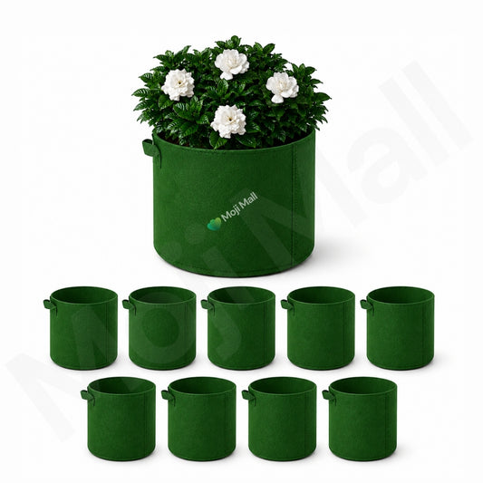 Pack of 10 Grow Bags 10 × 11 Inch – Imported
