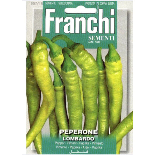 Peperone Lombardo – Franchi Seeds (Imported - Limited Stock)-Moji Mall
