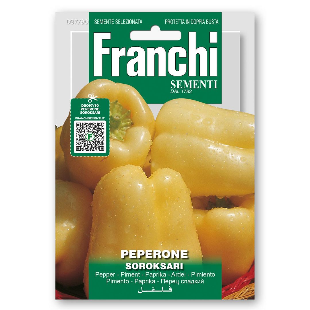 Peperone Soroksari – Franchi Seeds (imported - Limited Stock)