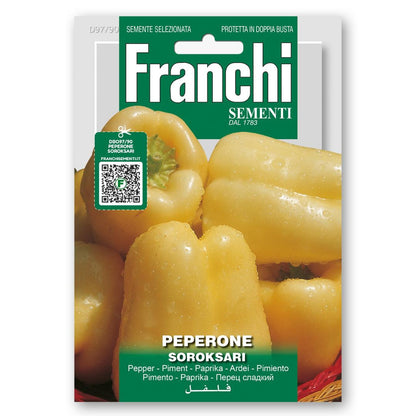 Peperone Soroksari – Franchi Seeds (imported - Limited Stock)