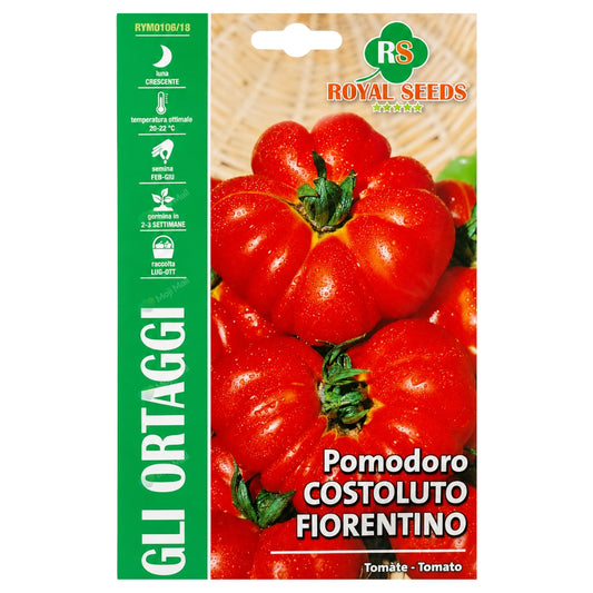 Pomodoro Costoluto Fiorentino – Royal Seeds (Imported - Limited Stock)