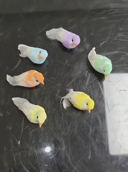 Pack of 2 Artificial Birds