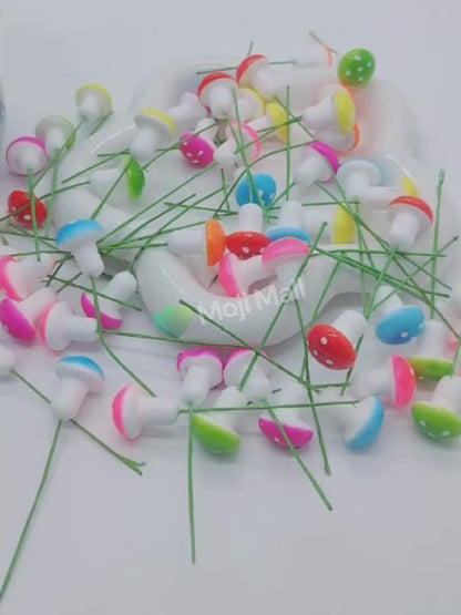 Pack of 10 – Artificial Mini Mushroom
