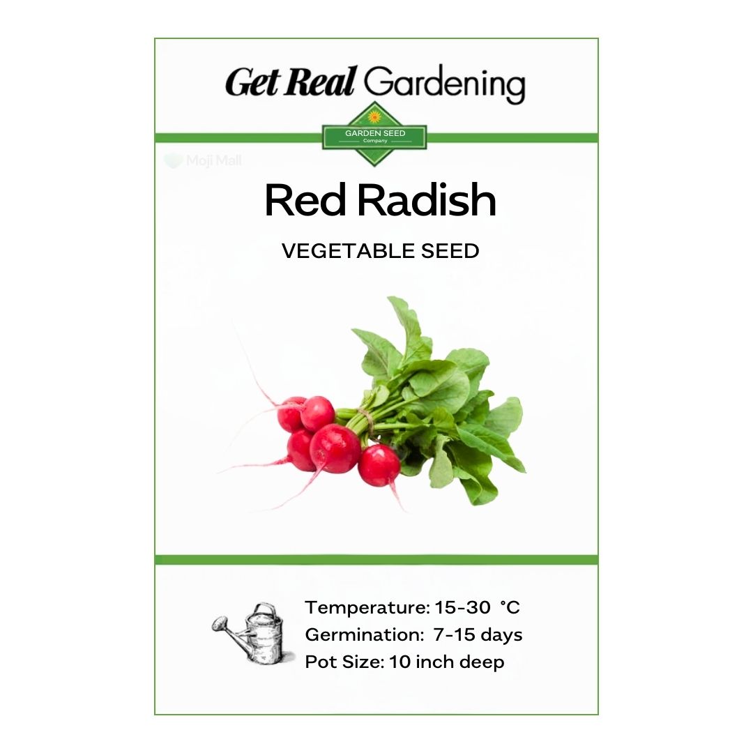 Radish (Red Round) – 70+ Seeds